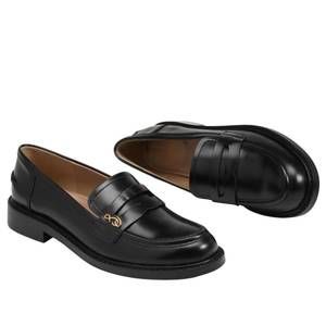 NEW SAM EDELMAN women's colin loafer in black leather